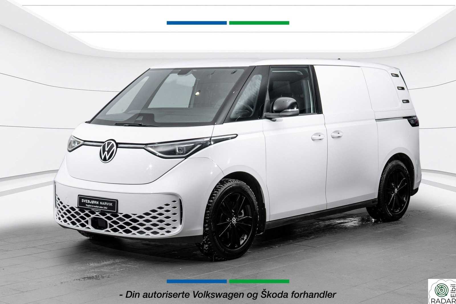 VOLKSWAGEN ID. BUZZ CARGO 150 KW 77kwh 204 hk //LedMatrix//Hengerfeste//Keyless//