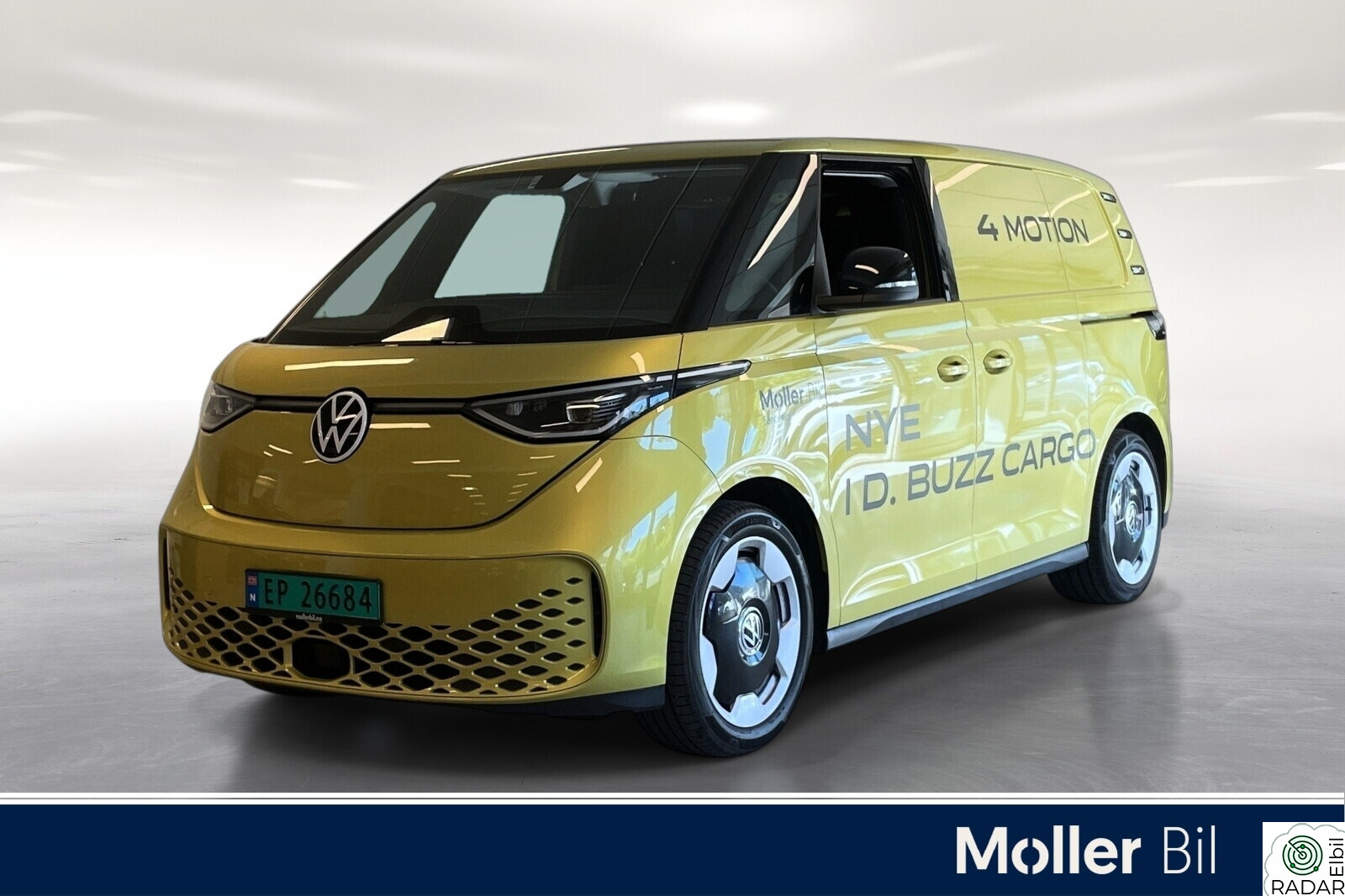 VOLKSWAGEN ID.BUZZ CARGO PRO 4MOTION Pluss 4M 340hk / R.kamera / H.feste / Navi / Matrix