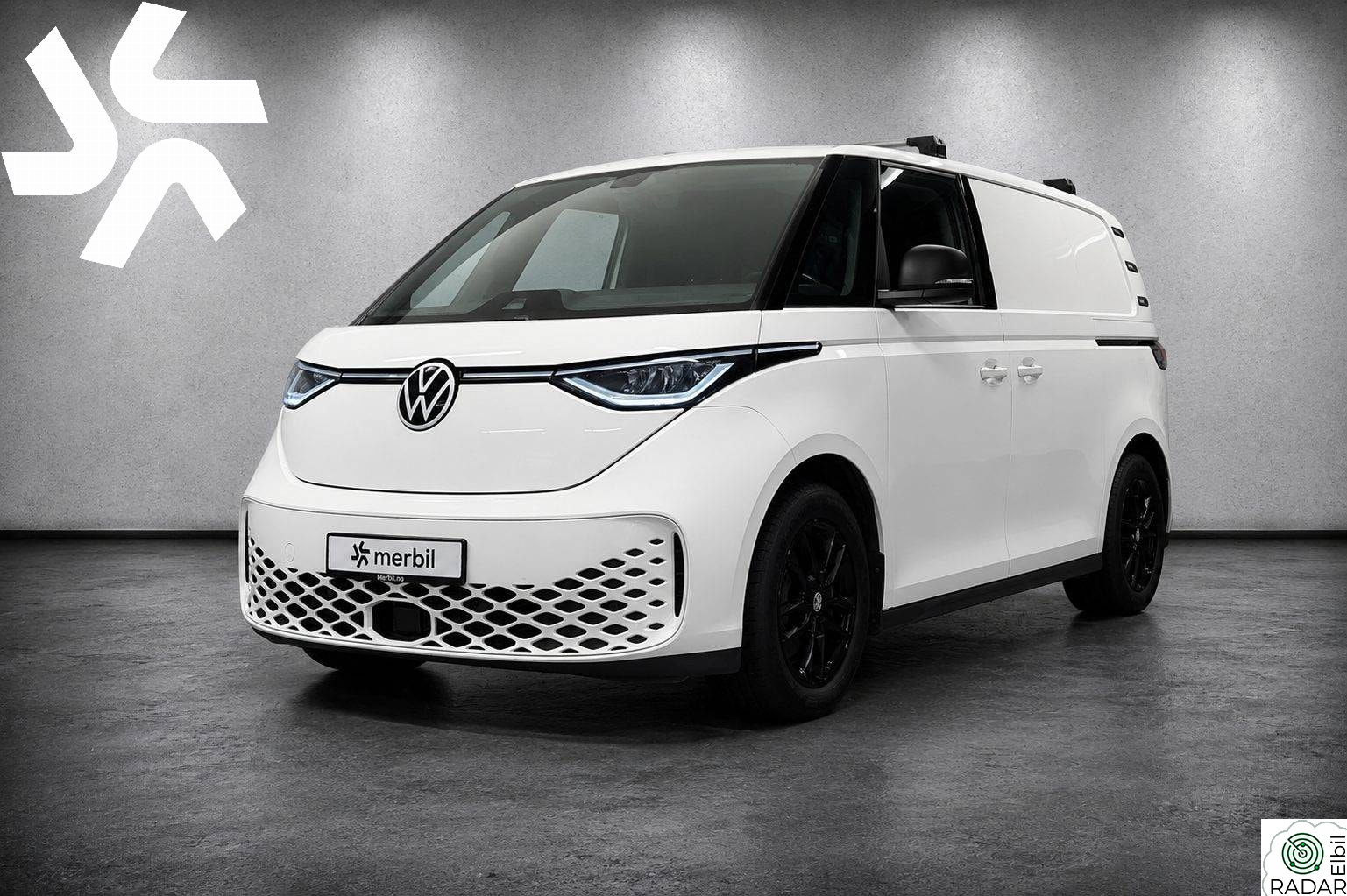 VOLKSWAGEN ID. BUZZ CARGO 150 KW 3 seter|ID.Buzz Cargo|Tilhengerfeste|Doble skyvedører|