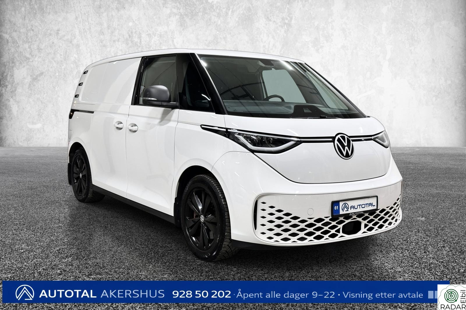 VOLKSWAGEN ID. BUZZ CARGO 150 KW Cargo | 150KW | 418 WLTP | Kamera | Krok | Nybilgaranti