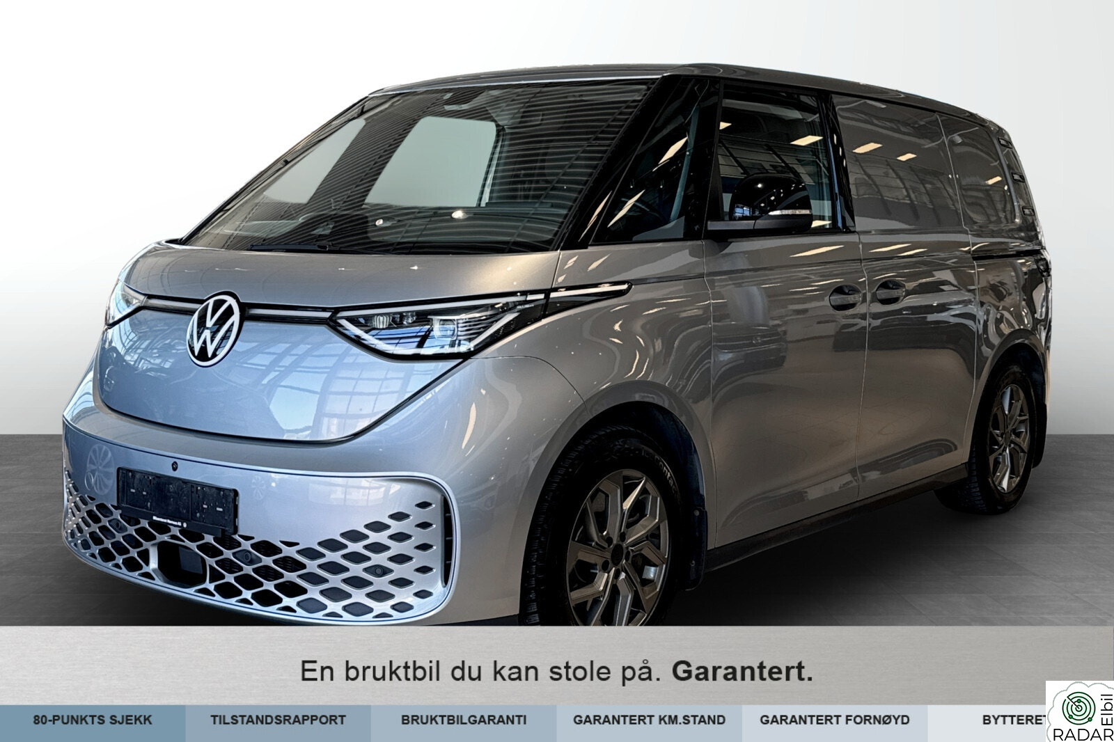 VOLKSWAGEN ID.BUZZ CARGO PRO 4MOTION 340hk 4Motion 3seter Matrix,360kamera,Lakkertefangere++
