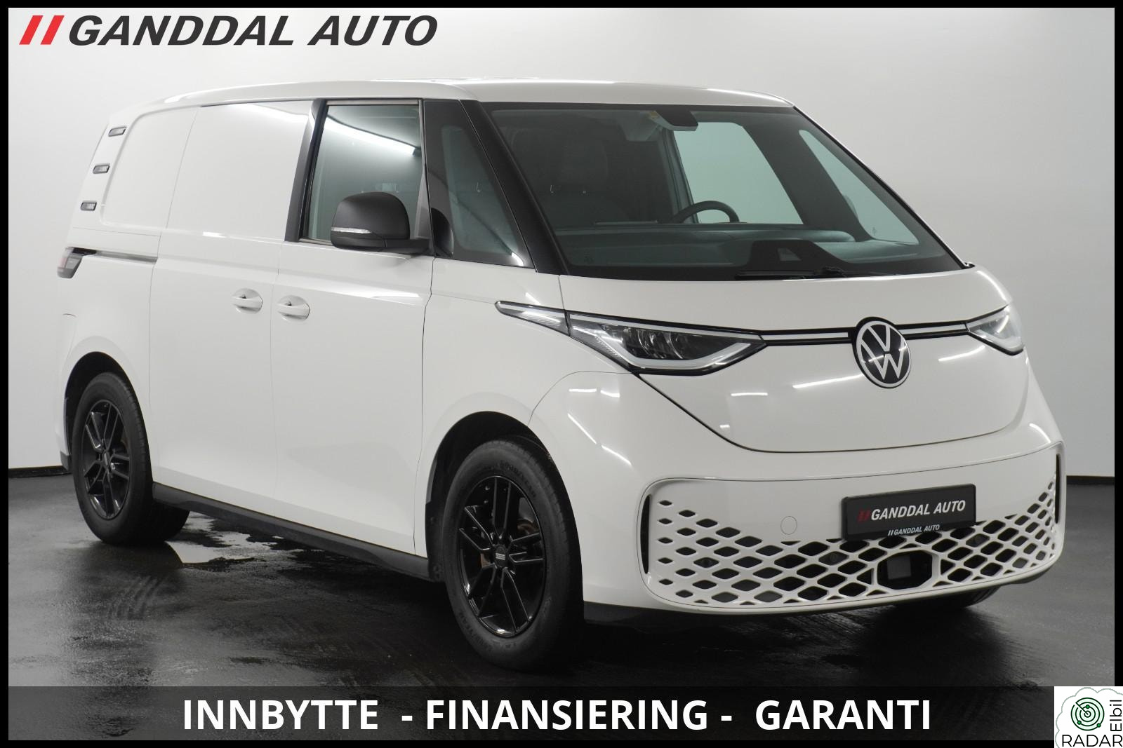 VOLKSWAGEN ID. BUZZ CARGO 150 KW CARGO 3S. /KAMERA/OPV.RATT/KROK/2XSKYV D./TOPPHENGSLET