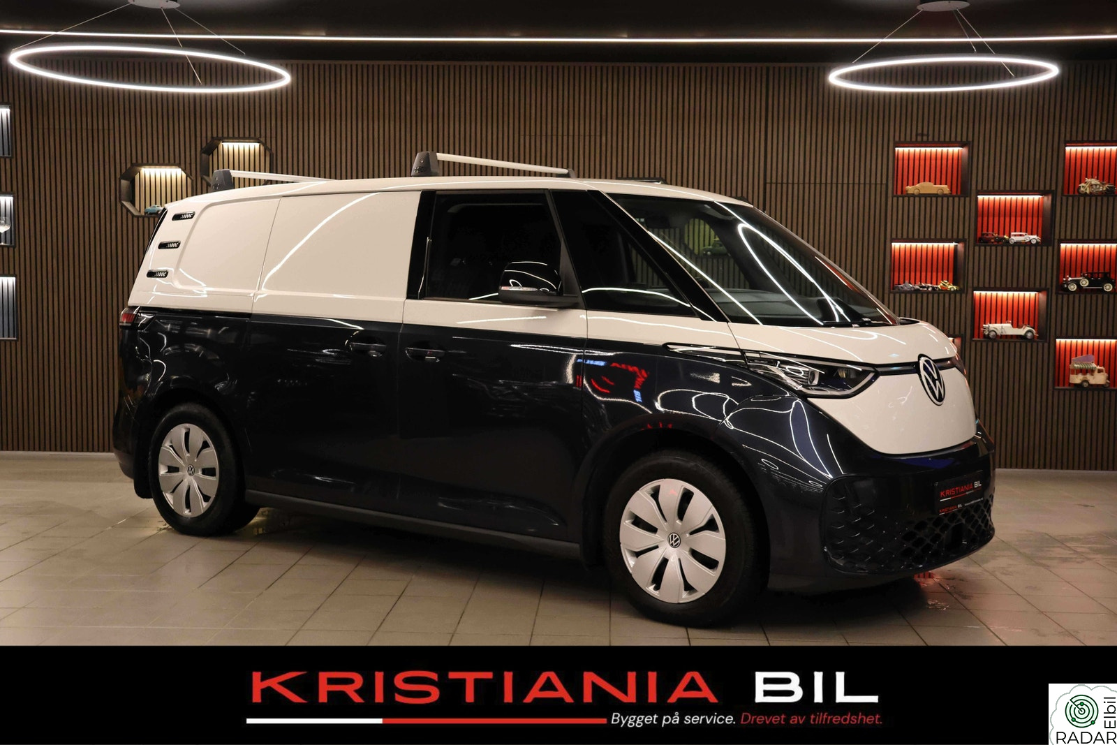 VOLKSWAGEN ID. BUZZ CARGO 150 KW 204HK/HENGERFESTE/MATRIX/ACC/R.KAM/INNREDNING/NAVI/DAB