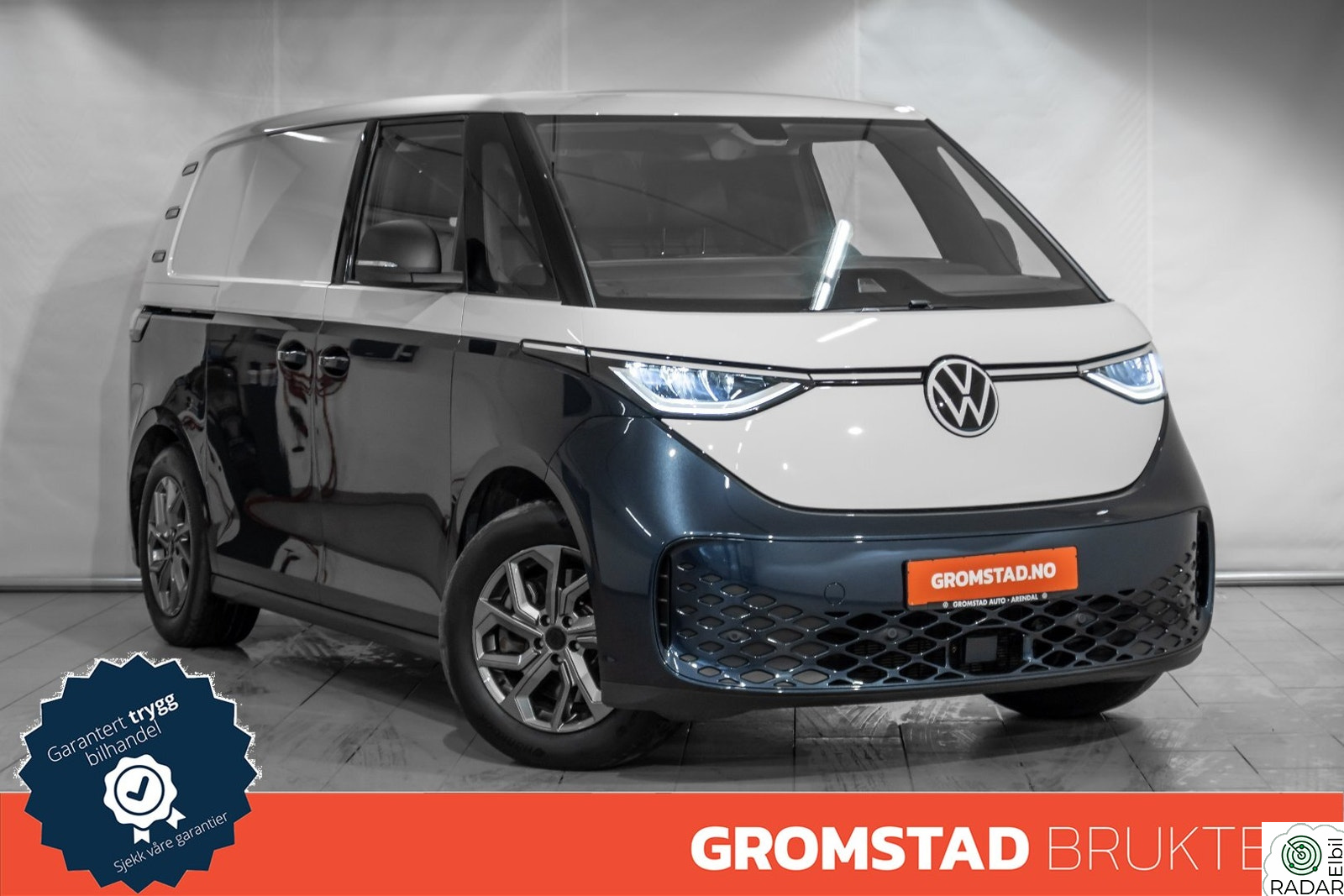 VOLKSWAGEN ID. BUZZ CARGO 150 KW 77 kWh 204hk Krok/Kamera/ACC/Varmeratt