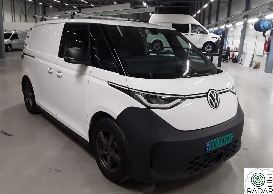 VOLKSWAGEN ID. BUZZ CARGO 150 KW CARGO 77kwh 204HK 2-Seter / Innredning / Krok ++