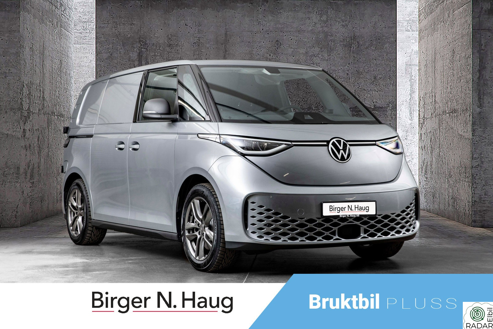 VOLKSWAGEN ID.BUZZ CARGO PRO 210 KW 79 kWh 286hk TILHENGERFESTE! - BIL MED MVA FRADRAG!