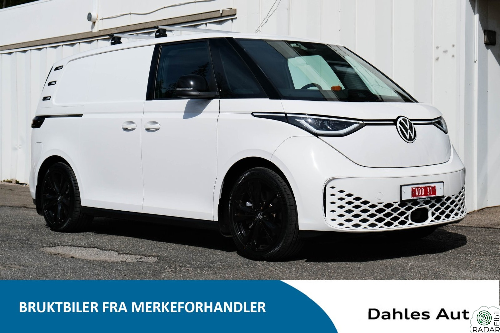 VOLKSWAGEN ID. BUZZ CARGO 150 KW 77kwh 204 hk- Hengefeste/INNREDNING VAREROM +++