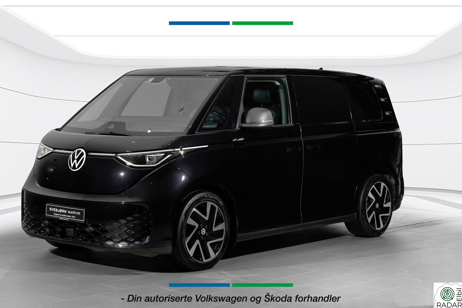 VOLKSWAGEN ID. BUZZ CARGO 150 KW 77kwh 204 hk //LedMatrix//Ryggekamera//2-seter//