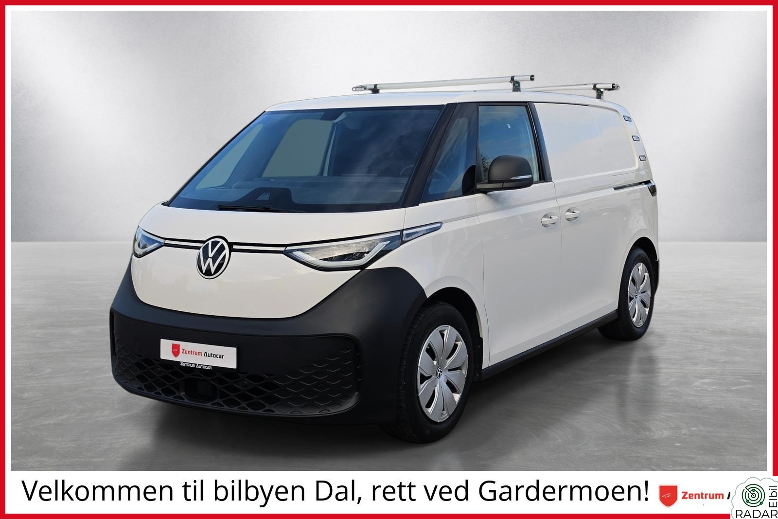 VOLKSWAGEN ID. BUZZ CARGO 150 KW CARGO 2XSkyvedør Krok LED R.Varme Signalys på taket