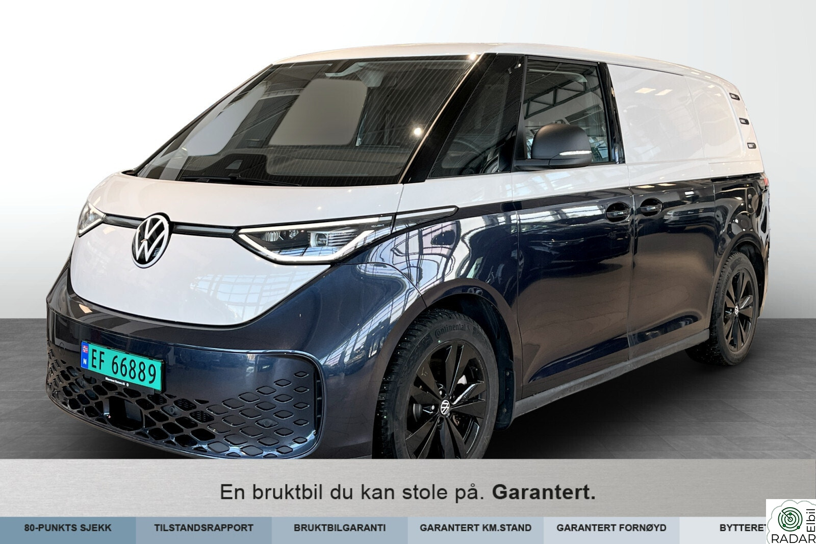 VOLKSWAGEN ID. BUZZ CARGO 150 KW 77kwh 204 hk