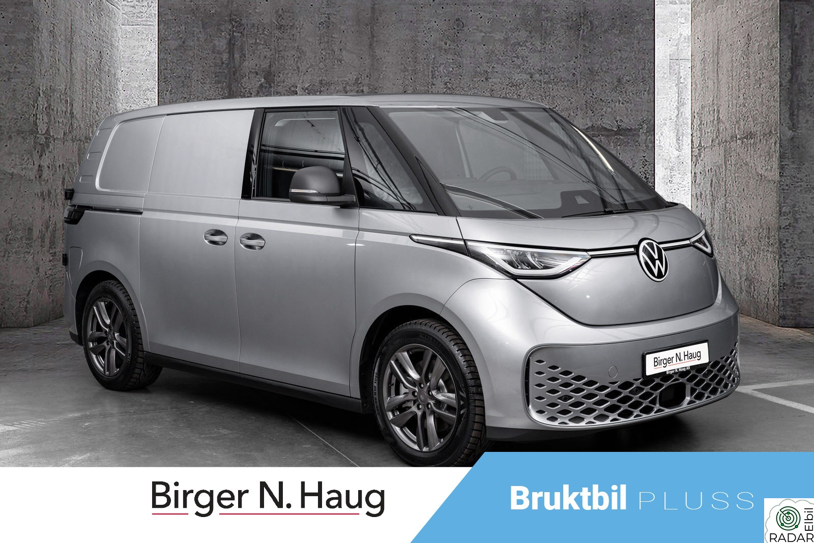 VOLKSWAGEN ID.BUZZ CARGO PRO 210 KW 79 kWh 286hk 454 WLTP | HENGERFESTE | SOM NY | S+V
