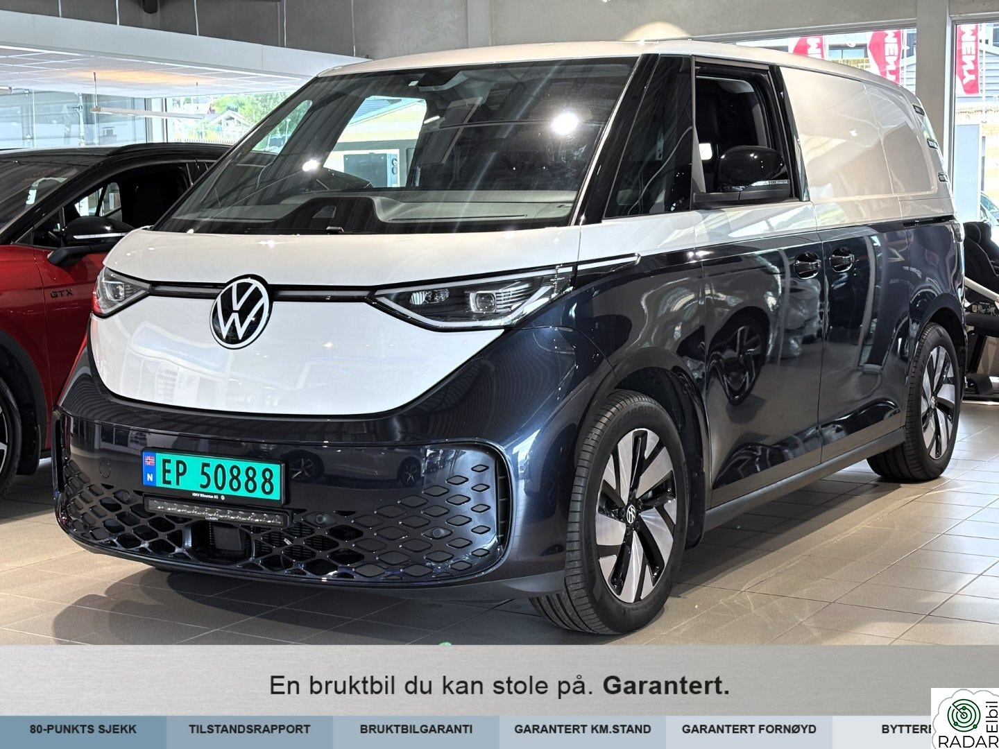 VOLKSWAGEN ID.BUZZ CARGO PRO 4MOTION 4MOTION Pluss 2 seter