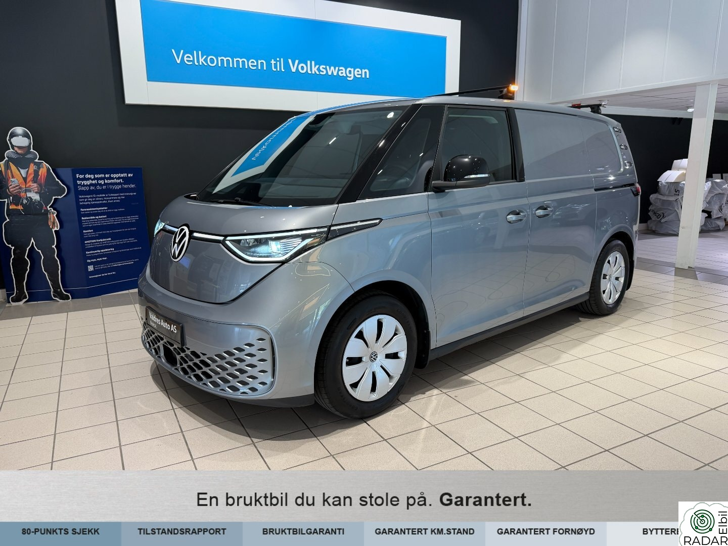 VOLKSWAGEN ID. BUZZ CARGO 150 KW 77kwh 204 hk R.kam/H.feste/Led Matrix