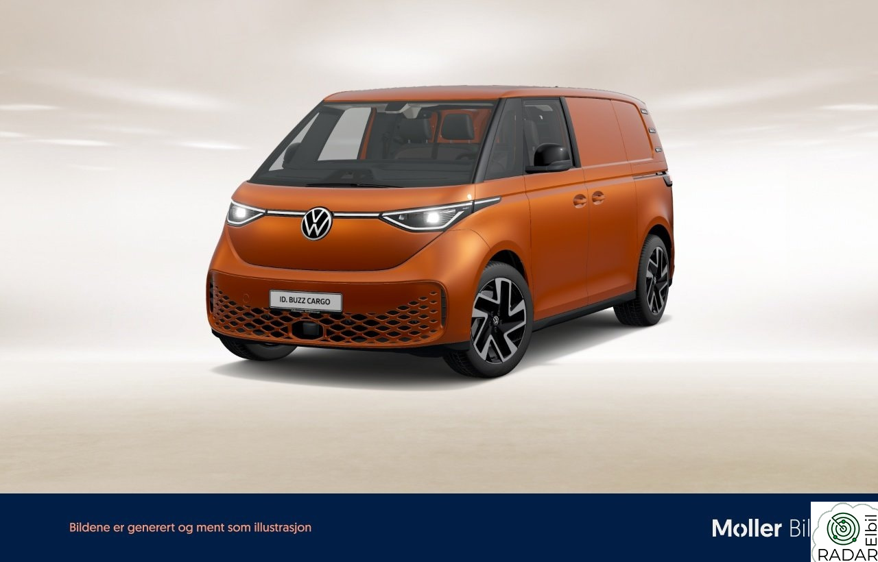VOLKSWAGEN ID. BUZZ CARGO 150 KW 77kWh 204 hk Krok/Navi/Kamera/ACC