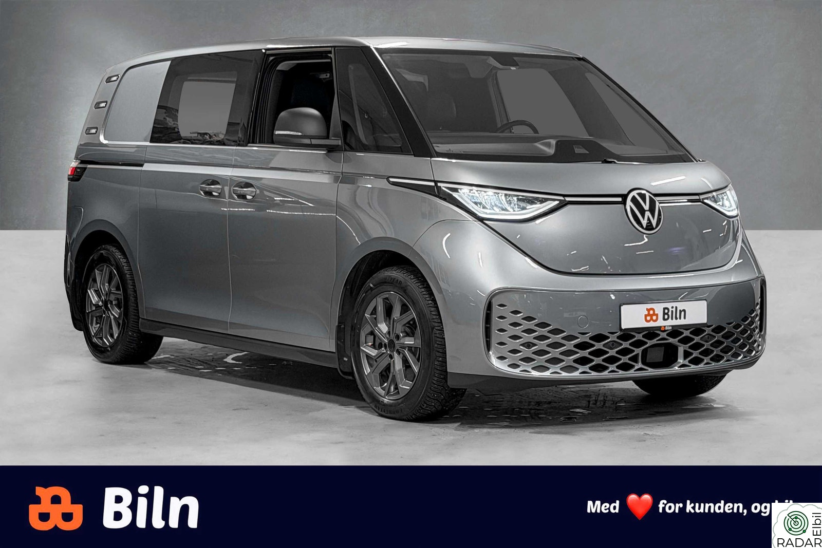 VOLKSWAGEN ID. BUZZ CARGO 150 KW Cargo 77kWh 417WLTP ACC/Krok/R.kam/3 seter/2 skyvedøre