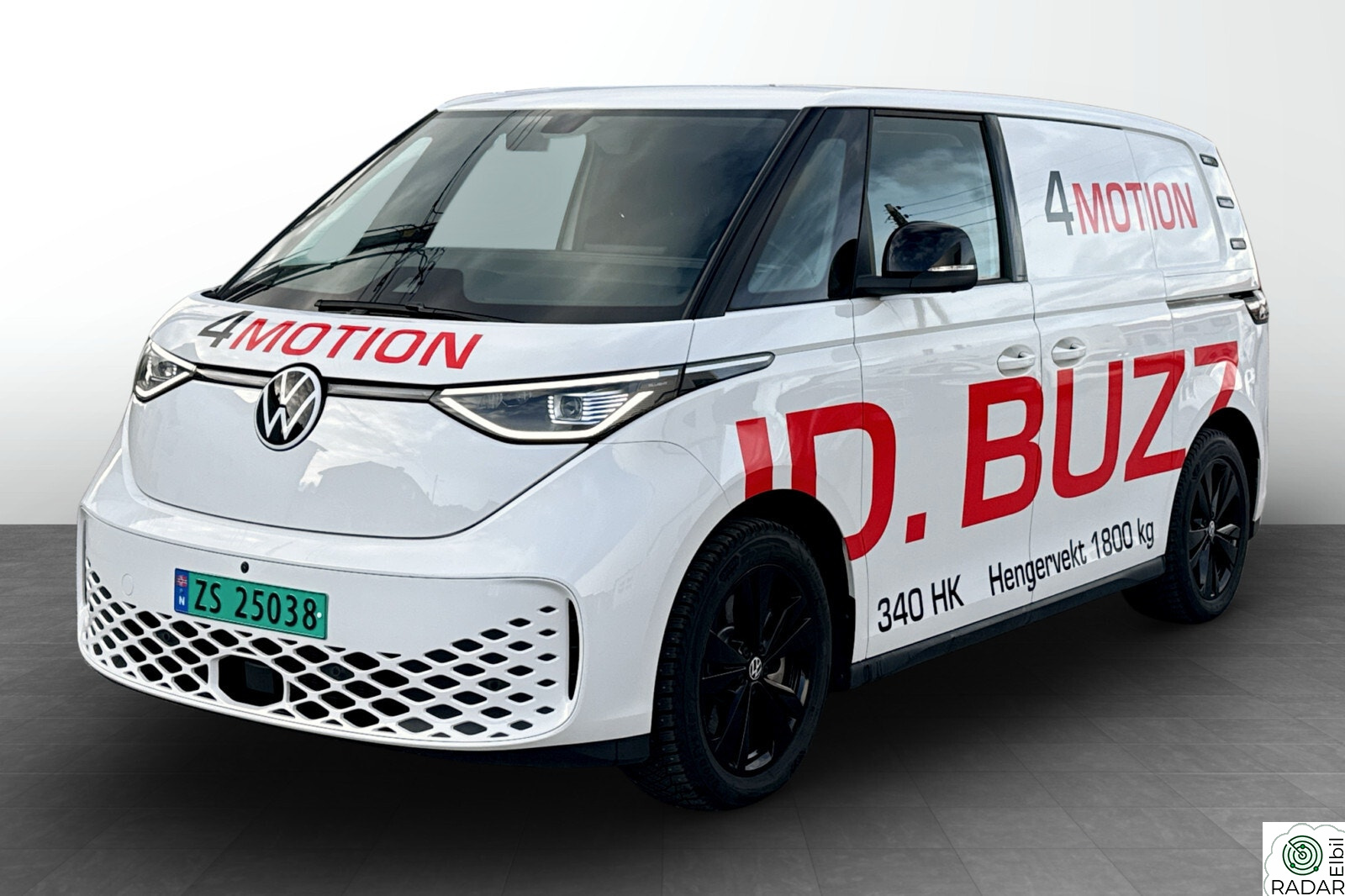 VOLKSWAGEN ID.BUZZ CARGO PRO 4MOTION 4 MOTION/AreaView/Krok/LED-Matrix/El skyvedører