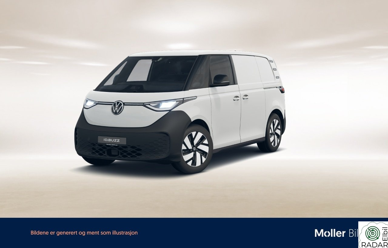 VOLKSWAGEN ID.BUZZ CARGO PRO 4MOTION 3s 340hk 4m Hengerfeste, ryggekamera, skiltgjenkjenning