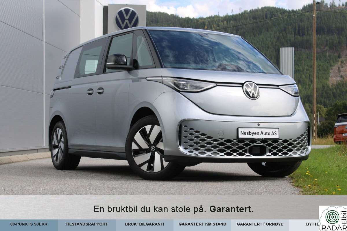 VOLKSWAGEN ID.BUZZ CARGO PRO 4MOTION Pluss 3s 4x4 340Hk/Utstyrbombe!UtvVegg/360++Levering?