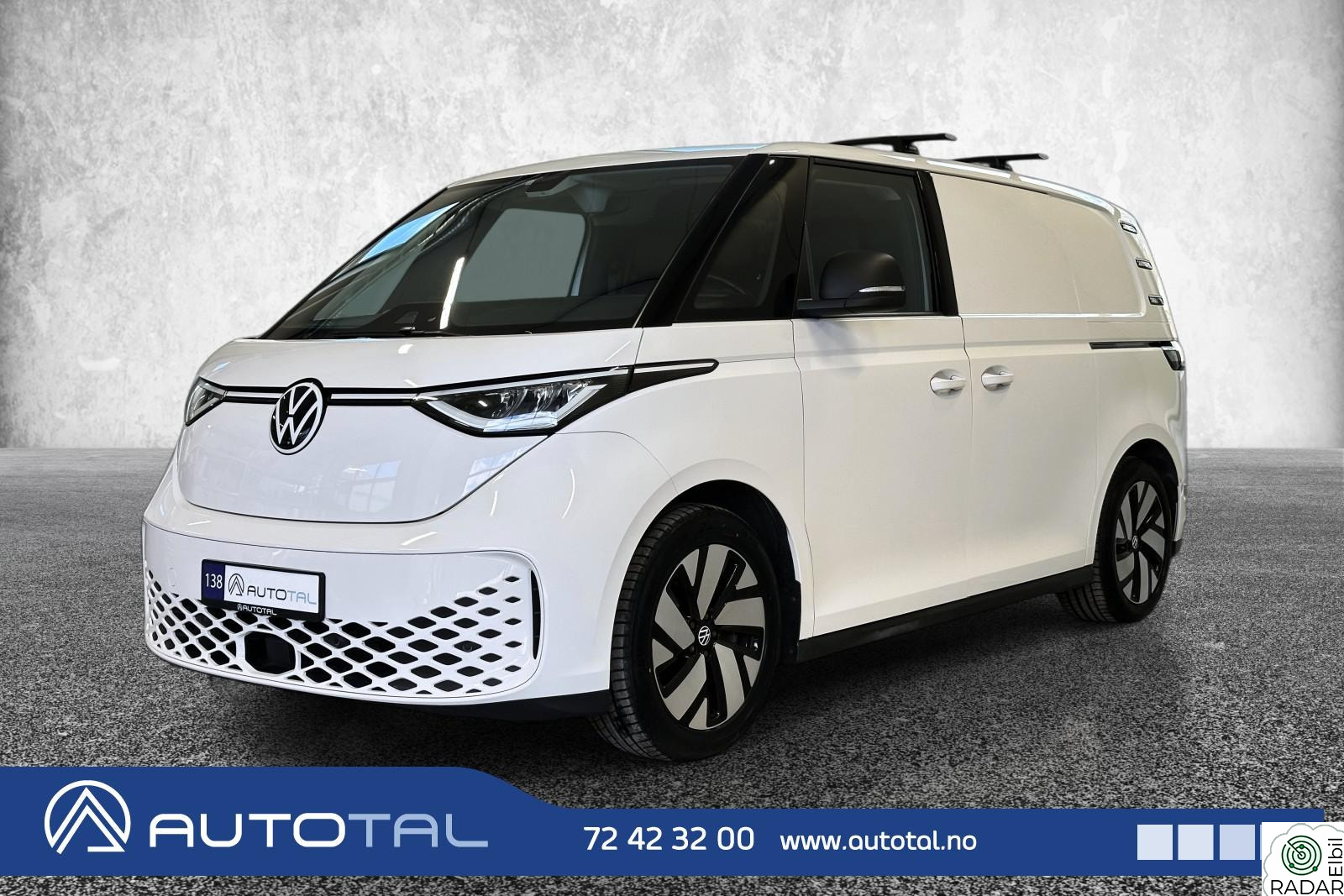 VOLKSWAGEN ID. BUZZ CARGO 150 KW Cargo | 77 kWh | 204hk | Krok | 415km | Nybilgaranti