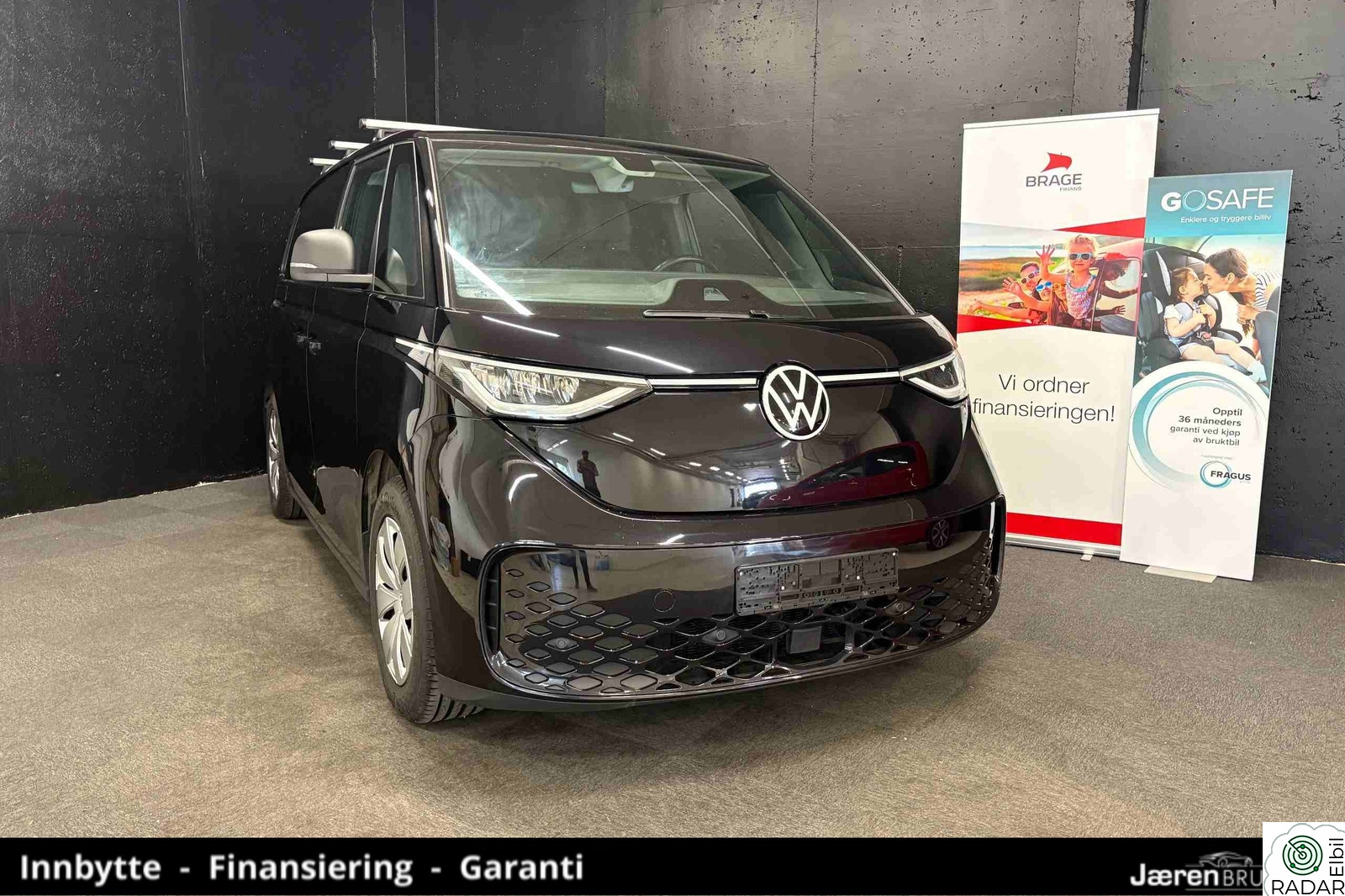 VOLKSWAGEN ID. BUZZ CARGO 150 KW 77kwh Cargo Navi ACC Keyless 2xSkyvedør R.Kamera Krok+