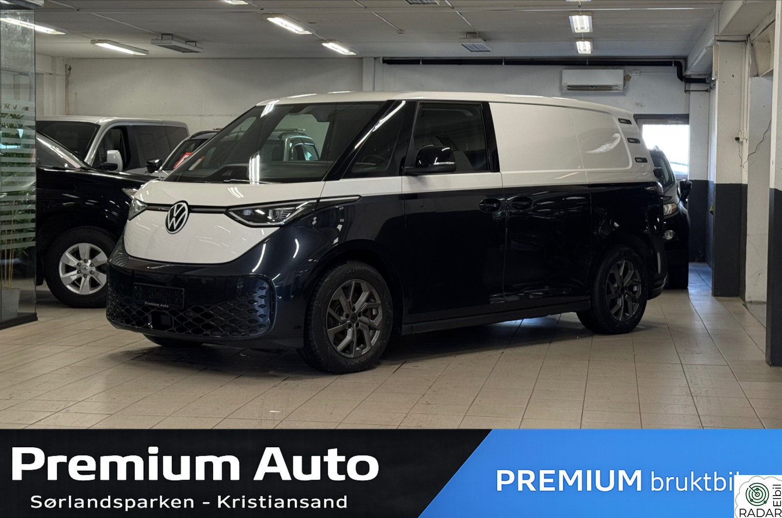 VOLKSWAGEN ID. BUZZ CARGO 150 KW CARGO 2-Seter / H.feste / IQ light / 2 skyvedører / ACC