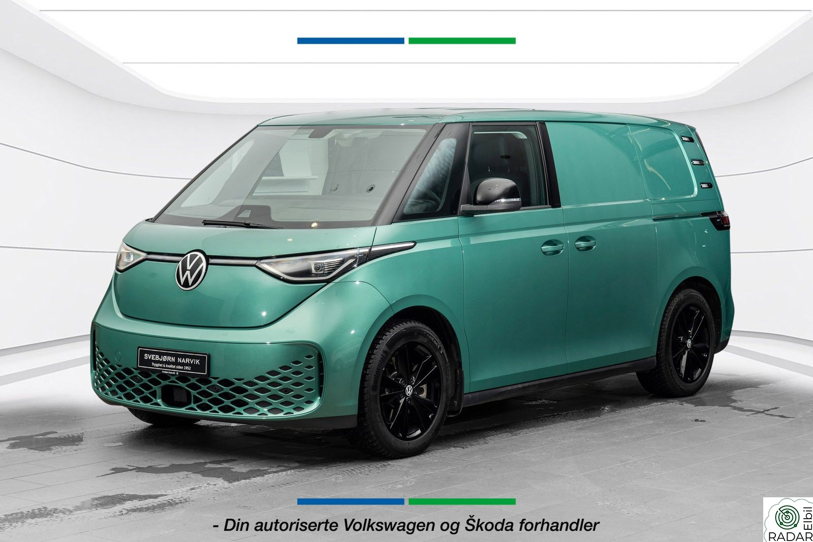 VOLKSWAGEN ID. BUZZ CARGO 150 KW 77kwh 204 hk //LedMatrix // Hengerfeste // El.luke //