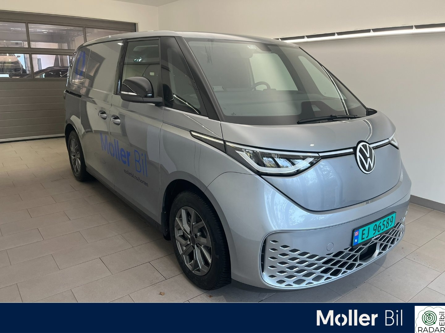 VOLKSWAGEN ID.BUZZ CARGO PRO 4MOTION 3-Seter 340hk/4-Motion/Hengerfeste/ACC