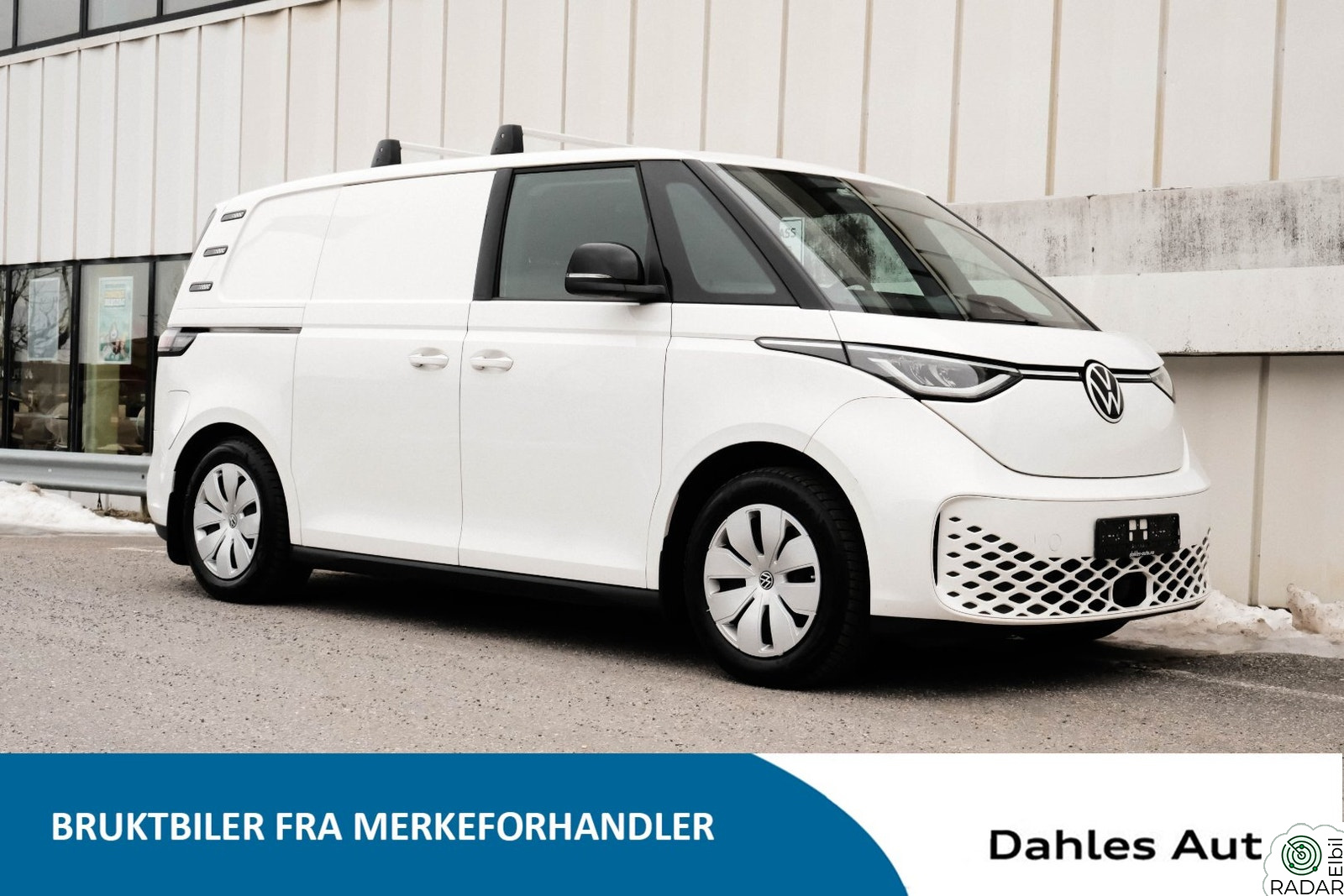 VOLKSWAGEN ID. BUZZ CARGO 150 KW 77kwh 204 hk - Høyt gulv m. skuffer varerom og hylle