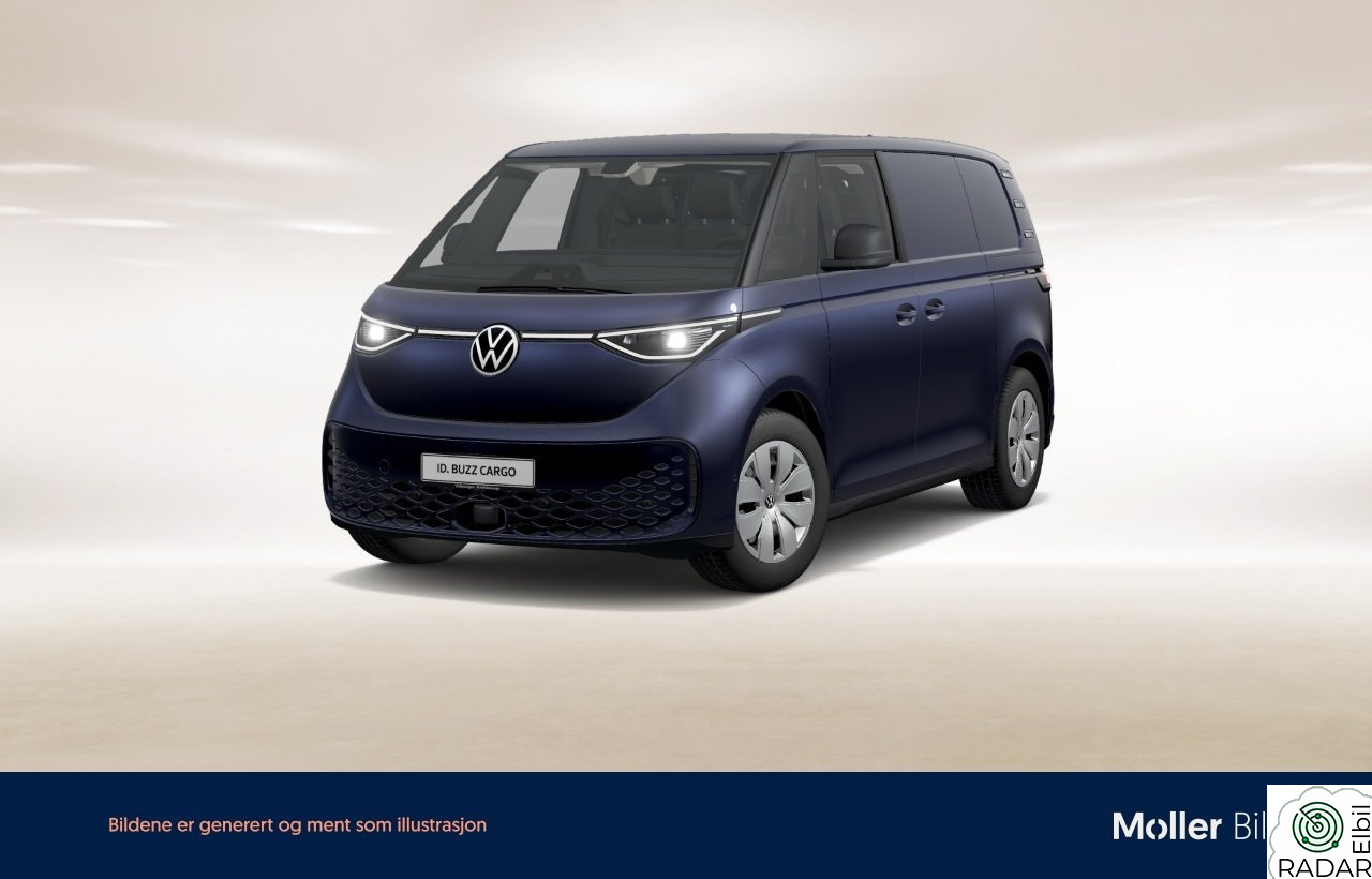VOLKSWAGEN ID. BUZZ CARGO 150 KW 77kwh 204 hk |Ryggekamera|LED-Matrix|Hengerfeste