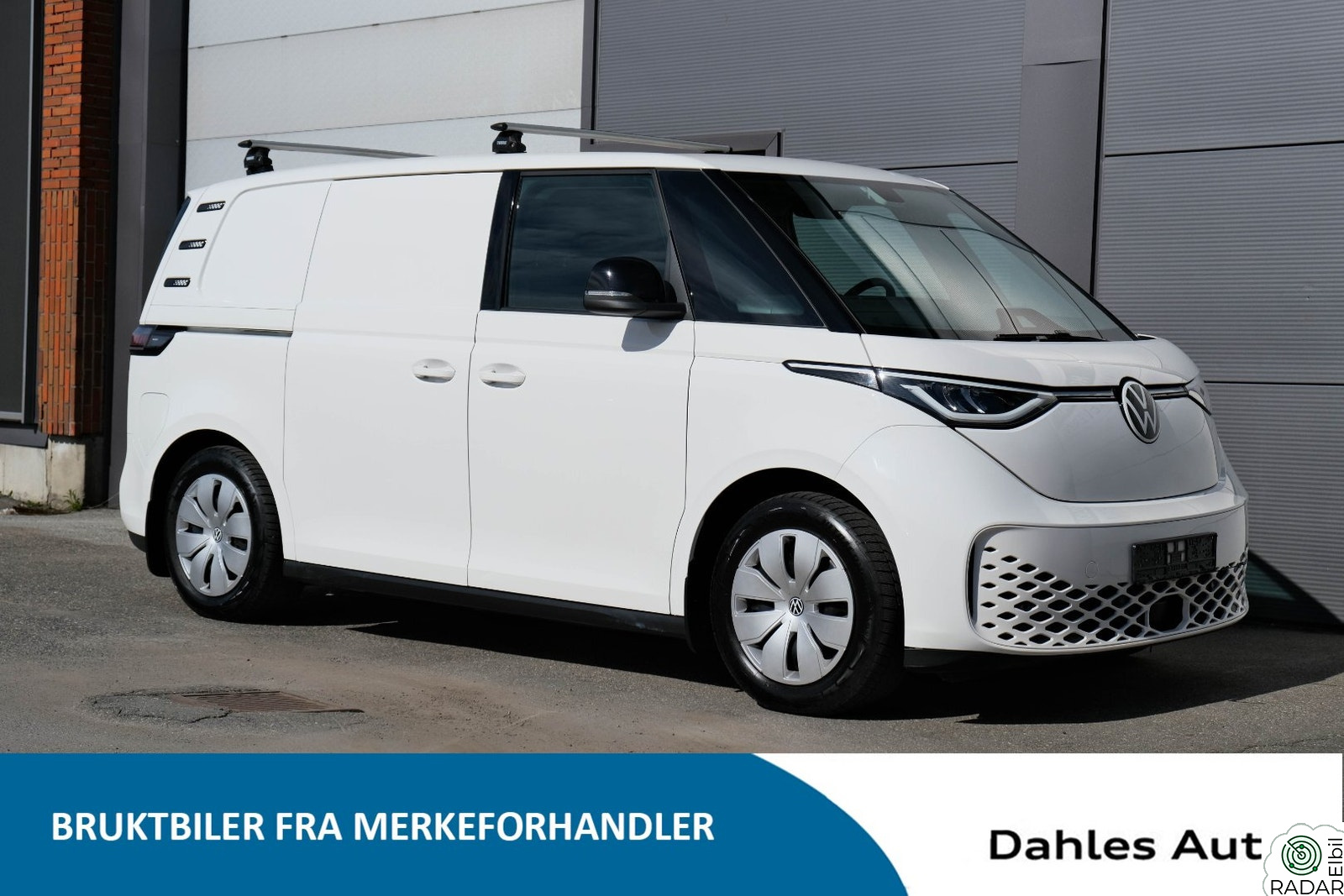 VOLKSWAGEN ID. BUZZ CARGO 150 KW 77kwh 204 hk- Hengefeste/Høyt Gulv med skuffer +++