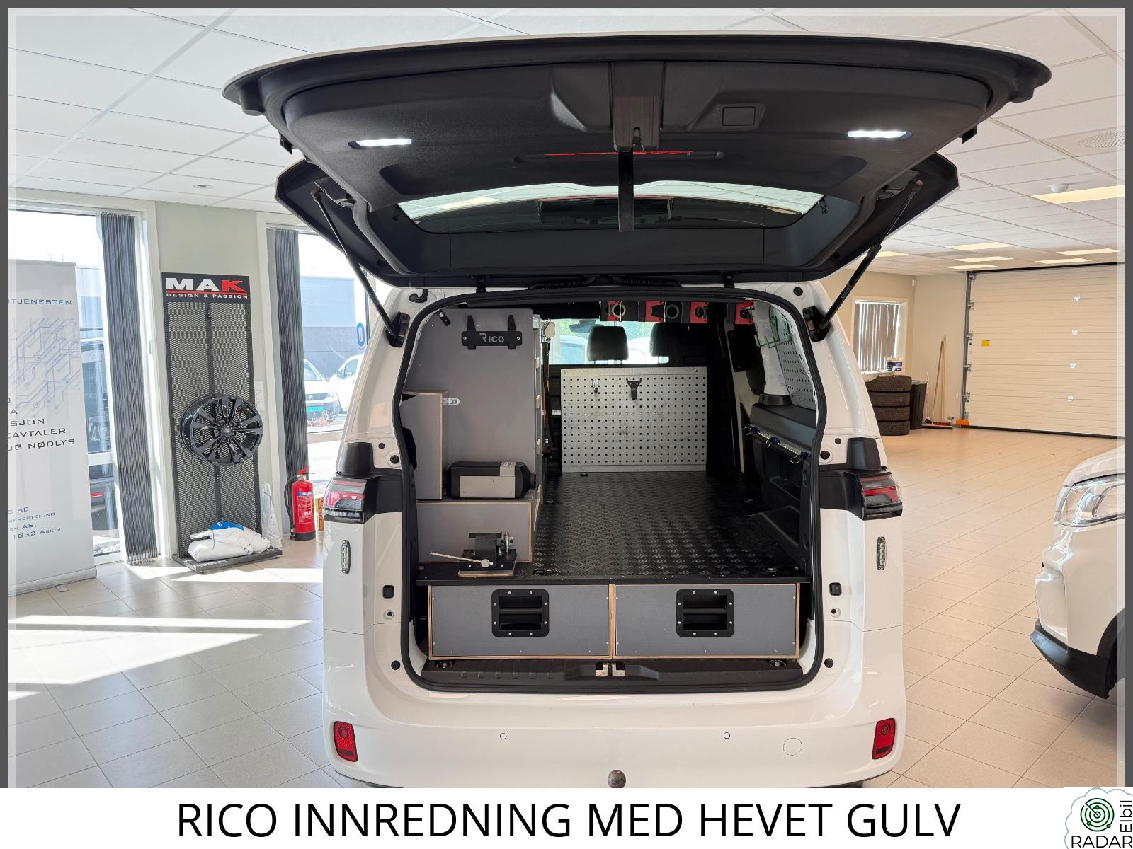 VOLKSWAGEN ID. BUZZ CARGO 150 KW Proff ID Buzz Cargo/Kamera/H-Feste/2 x Skyvedør +++