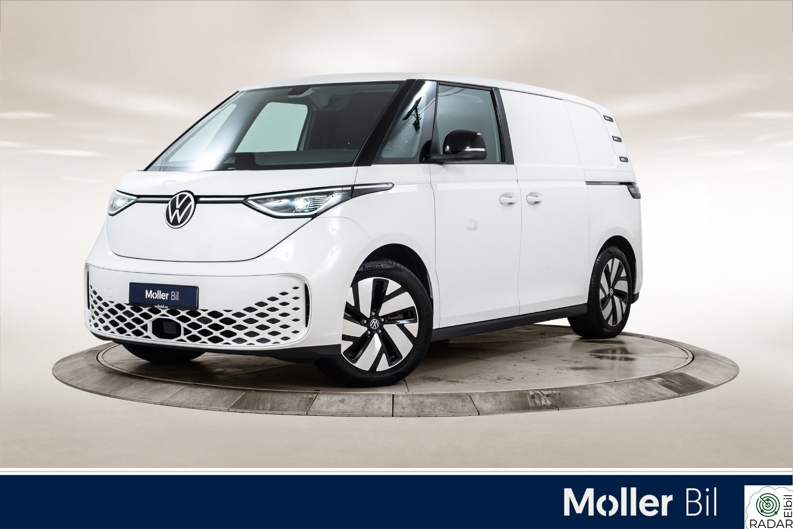 VOLKSWAGEN ID.BUZZ CARGO PRO 4MOTION 79 kWh 340hk 4M 3S Pluss - Matrix, R.Kam, Navi, Krok