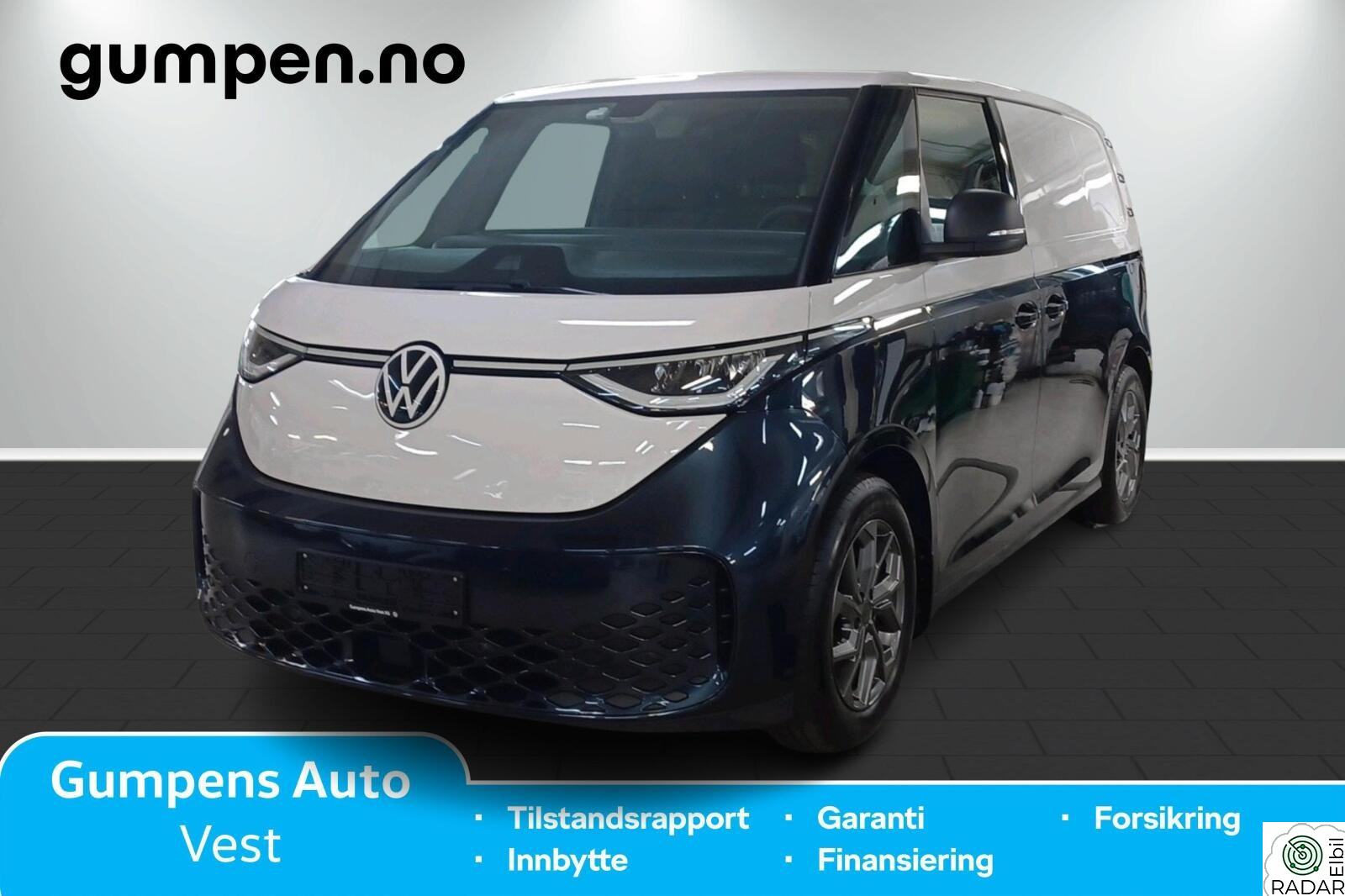 VOLKSWAGEN ID. BUZZ CARGO 150 KW 77kwh 204 hk