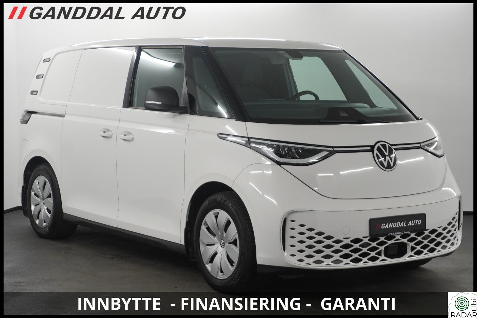 VOLKSWAGEN ID. BUZZ CARGO 150 KW PRO CARGO 3S 204HK/KROK/KAMERA/LED/SKUFFEINNREDNING/ACC