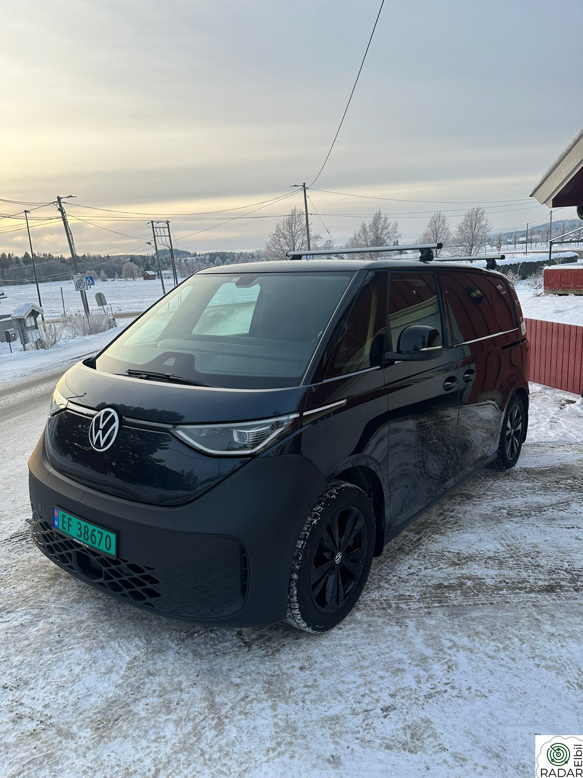 VOLKSWAGEN ID. BUZZ CARGO 150 KW 77kwh 204hk/ Godt utstyrt, Matrix/El dører/ Keyless+++