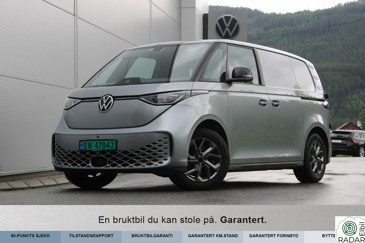 VOLKSWAGEN ID.BUZZ CARGO PRO 210 KW pluss 3s 286hk LED-Matrix/S.H.Bakdører-Hjemlevering?