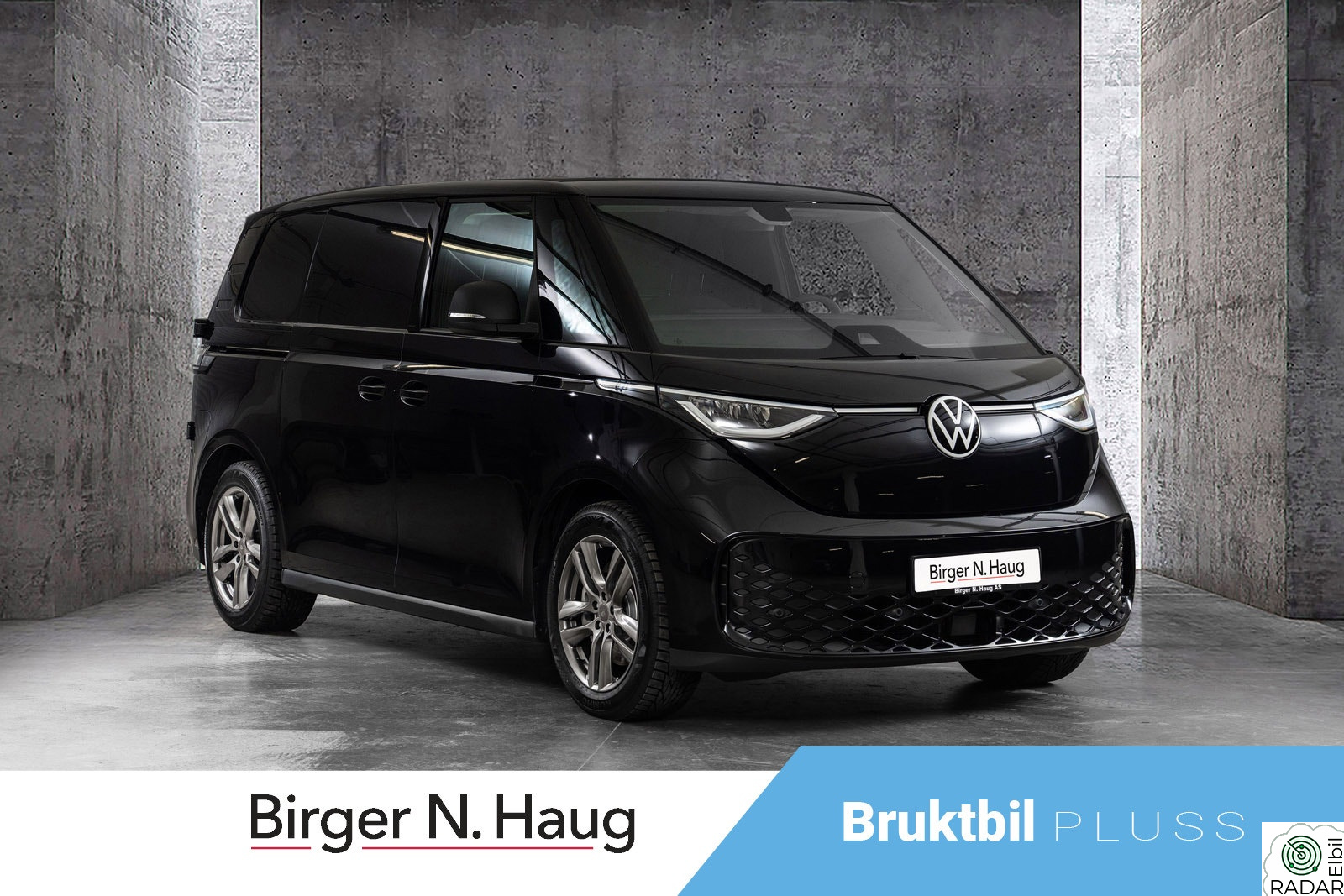 VOLKSWAGEN ID.BUZZ CARGO PRO 210 KW 79 kWh 286hk BRA REKKEVIDDE/LEVERINGSKLAR/MASSE UTSTYR!