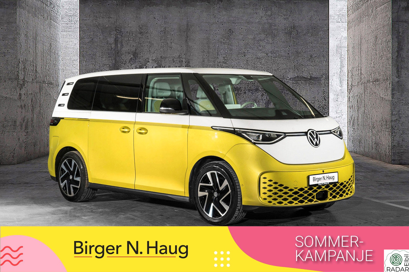 VOLKSWAGEN ID. BUZZ PRO 150 KW Pro 77kWh 204hk VI TAR INNBYTTE! HENT DENNE IDAG!