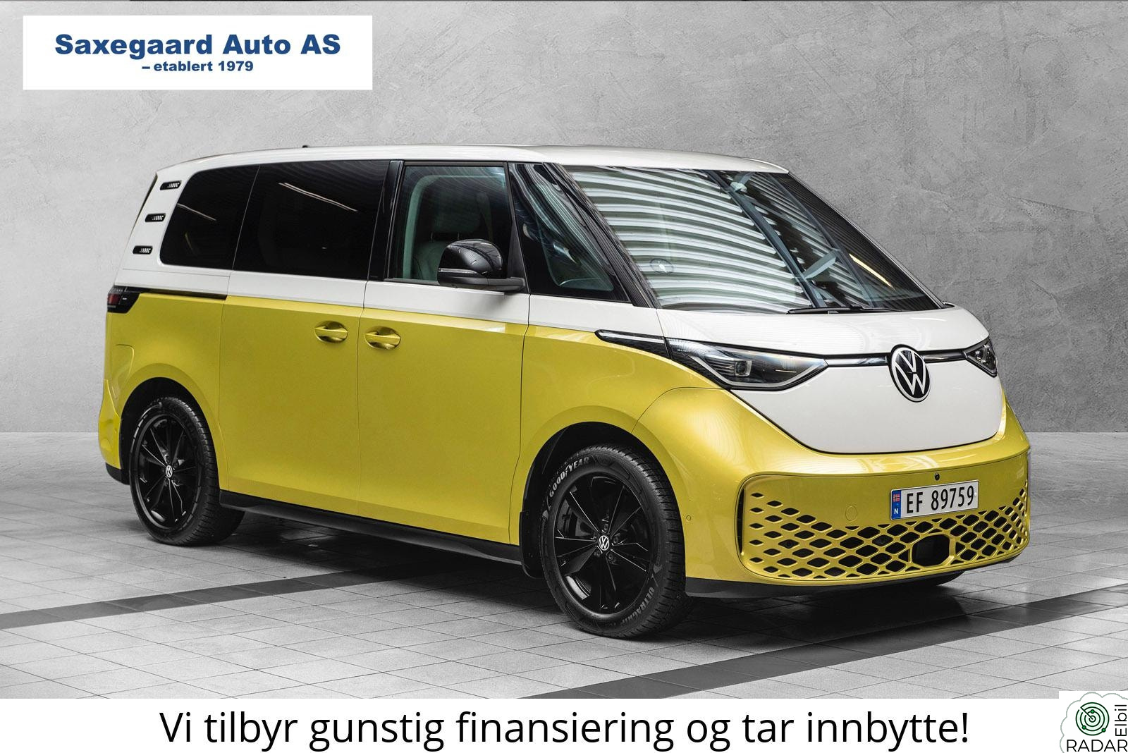 VOLKSWAGEN ID. BUZZ PRO 150 KW PRO 77kWh 204hk / 5-S / KROK / ACC / R.KAM