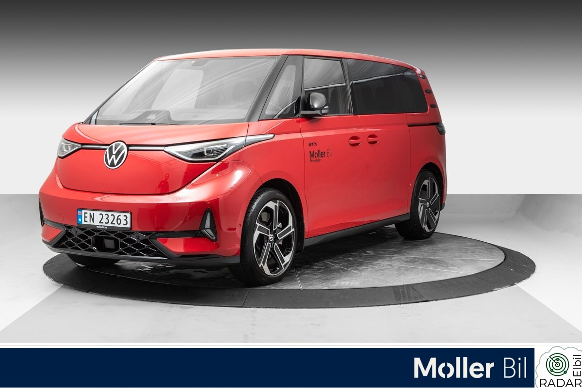 VOLKSWAGEN ID. BUZZ GTX KR 250 kW Id.buzz gtx kort 6s 340hk Henger/ryggekamera/Matrix