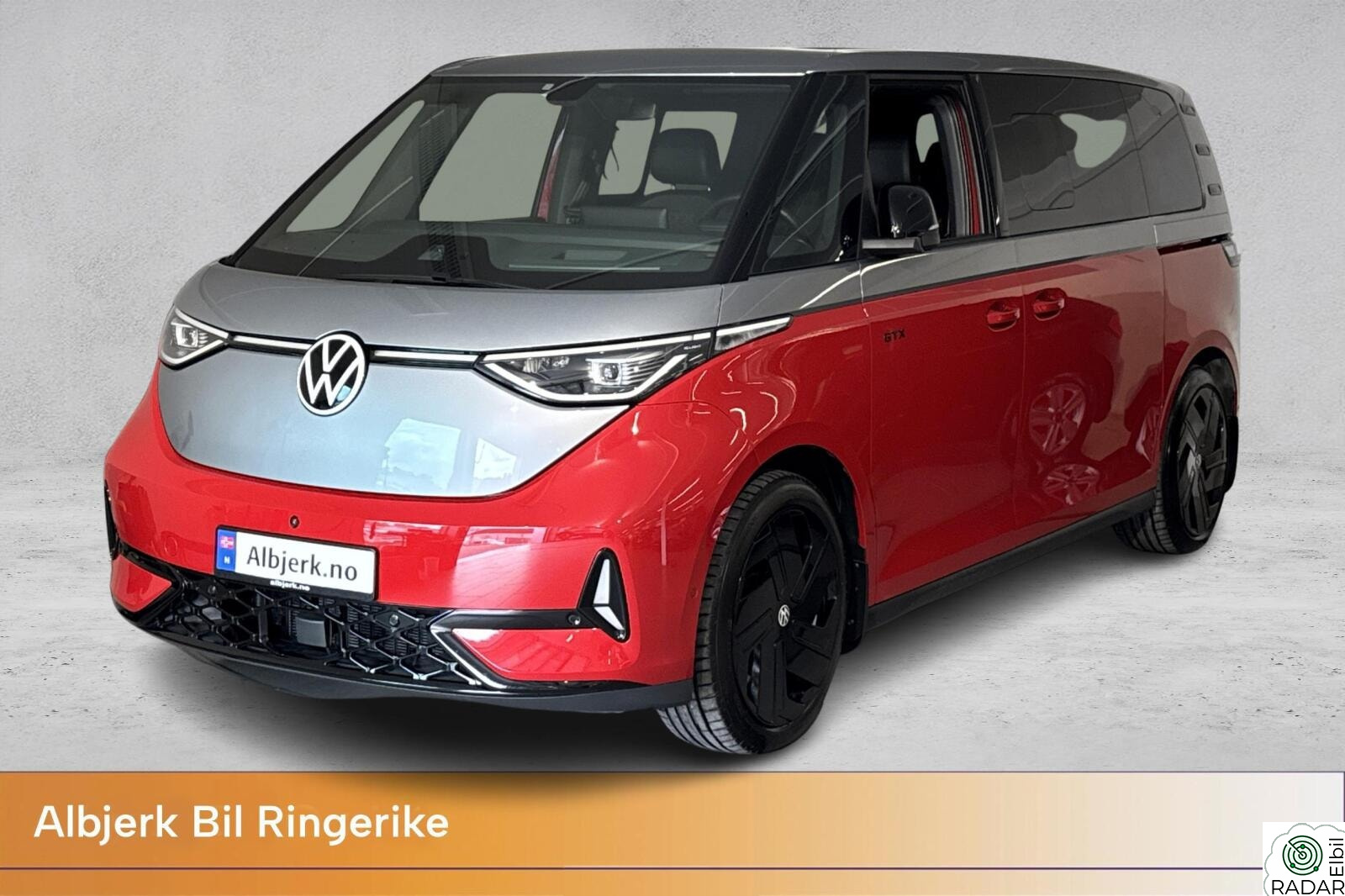 VOLKSWAGEN ID. BUZZ GTX LR 250 kW GTX lang 7s 340hk/ Krok/ El.Skyvedører/ Harman Kardon/