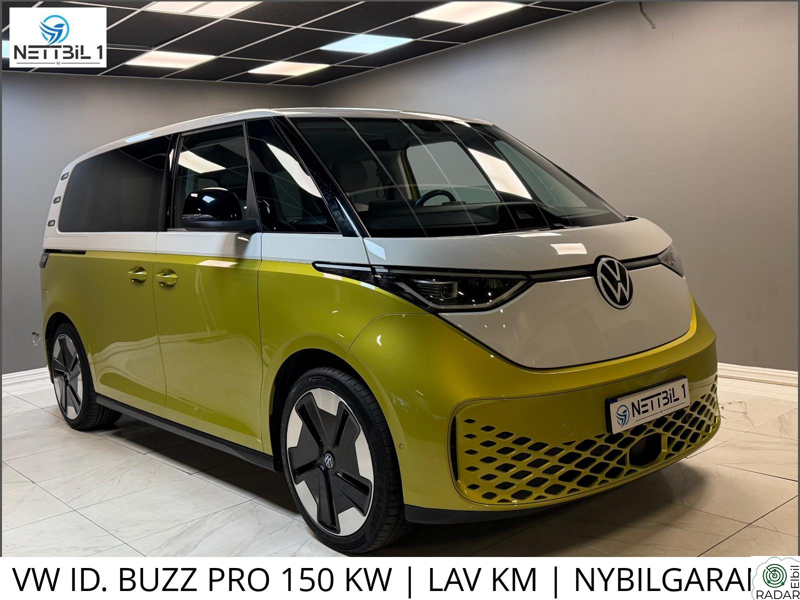VOLKSWAGEN ID. BUZZ PRO 150 KW VW ID. BUZZ PRO 150 KW | LAV KM | NYBILGARANTI +++