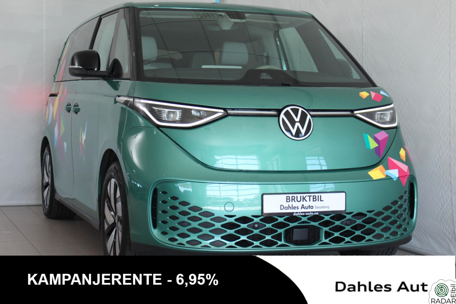 VOLKSWAGEN ID. BUZZ PRO 150 KW Id.buzz pro 77kwh 204hk/ Krok/ ACC/ Matrix/ Rygkam