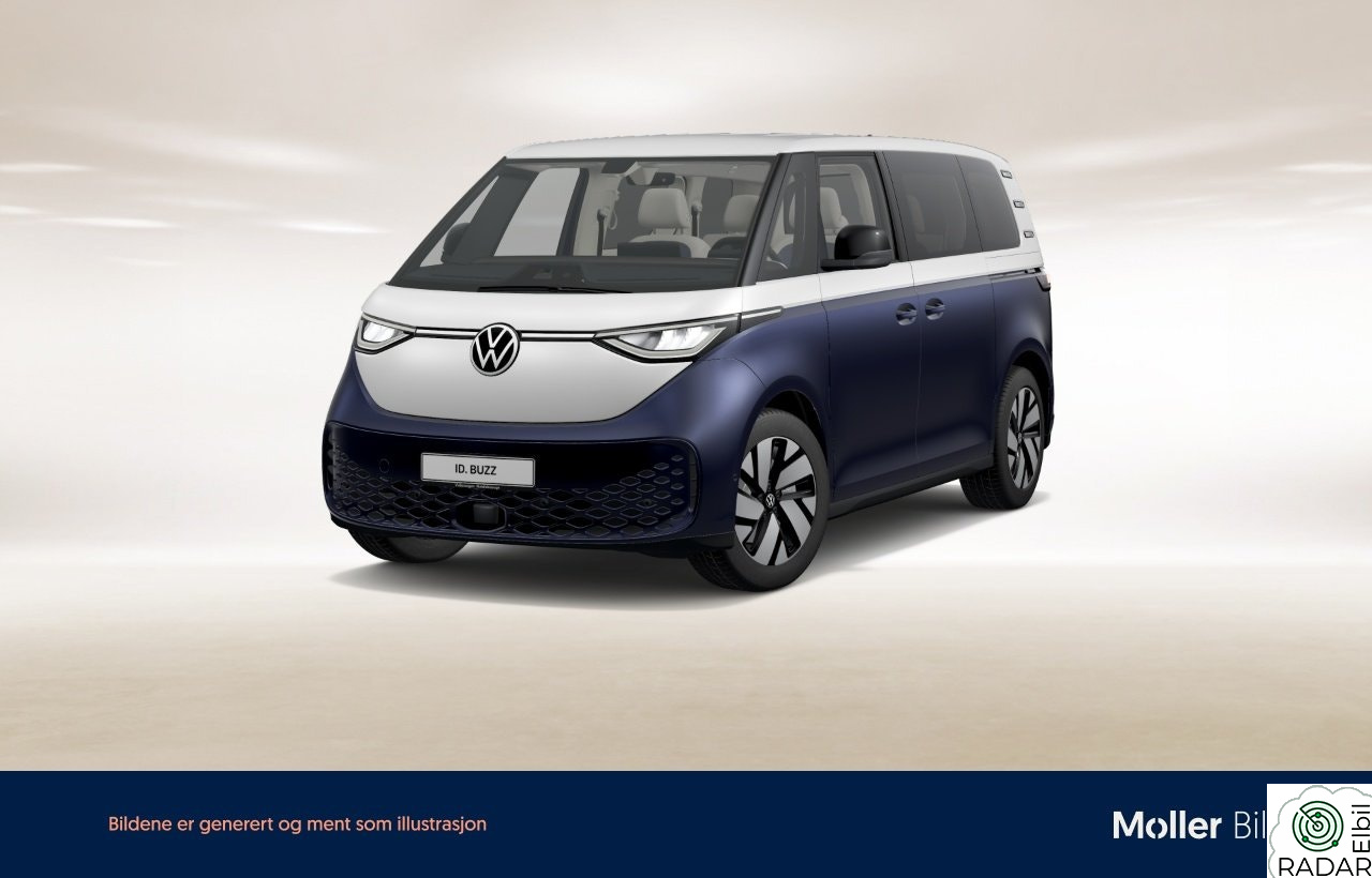 VOLKSWAGEN ID. BUZZ PRO 150 KW Pro 77kWh 204hk - R.Kam, ACC, Navi, Krok