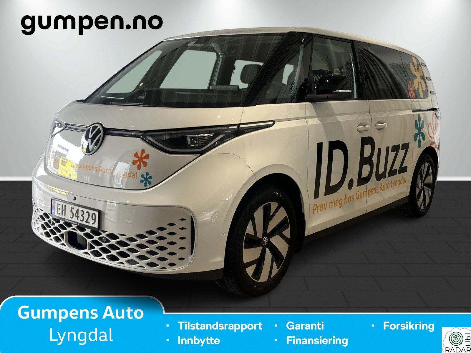 VOLKSWAGEN ID. BUZZ PRO 150 KW Id.buzz pro komfort Hengerfeste - LEDMatrix - El Skyved