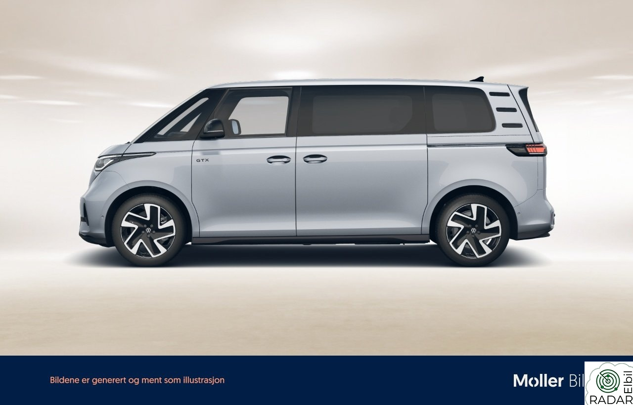 VOLKSWAGEN ID. BUZZ GTX LR 250 kW GTX Lang 6s 340hk Matrix-360 Ryggekamera-Hengerfeste-mm