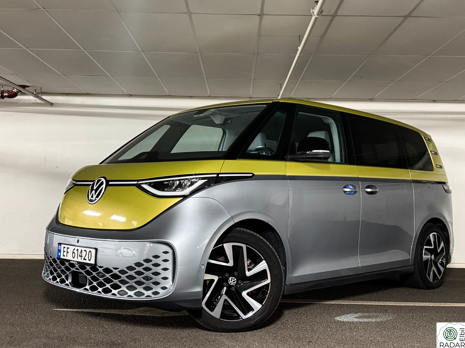 VOLKSWAGEN ID. BUZZ PRO 150 KW PRO STYLE 204HK+DELSKINN+EL-DØRER+360 KAM+KROK+20"S&V