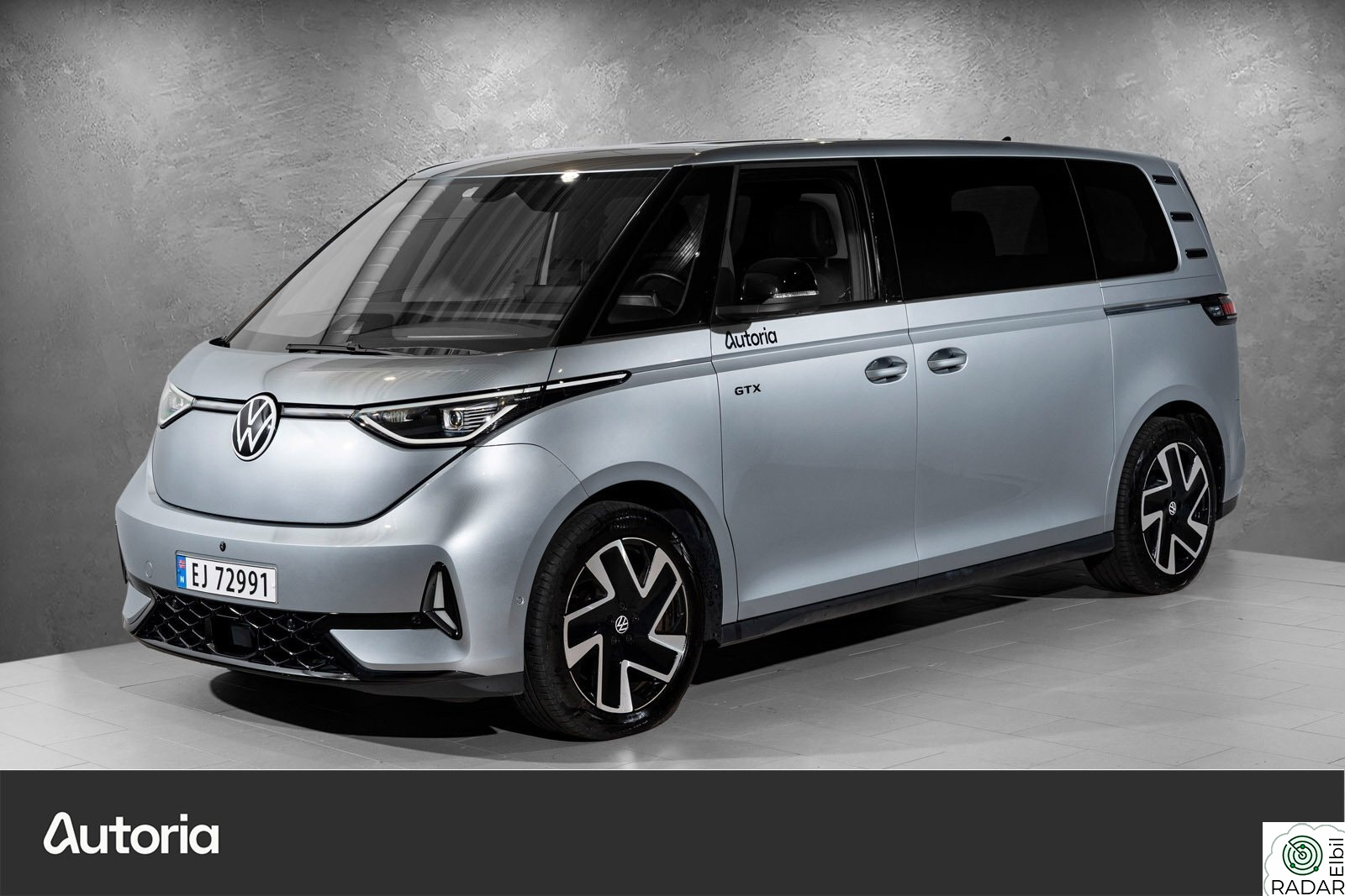 VOLKSWAGEN ID. BUZZ GTX LR 250 kW Id.buzz gtx lang 7s 340hk Matrix/El.sete m massasje+++