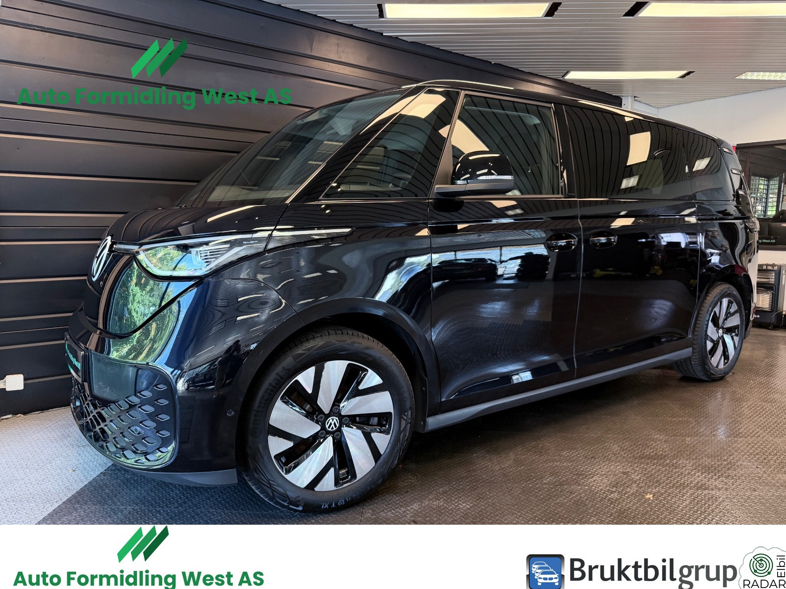 VOLKSWAGEN ID. BUZZ PRO LR 210 kW PRO LR Wltp 492 RWD 7 seter Krok Nybilgaranti Norsk