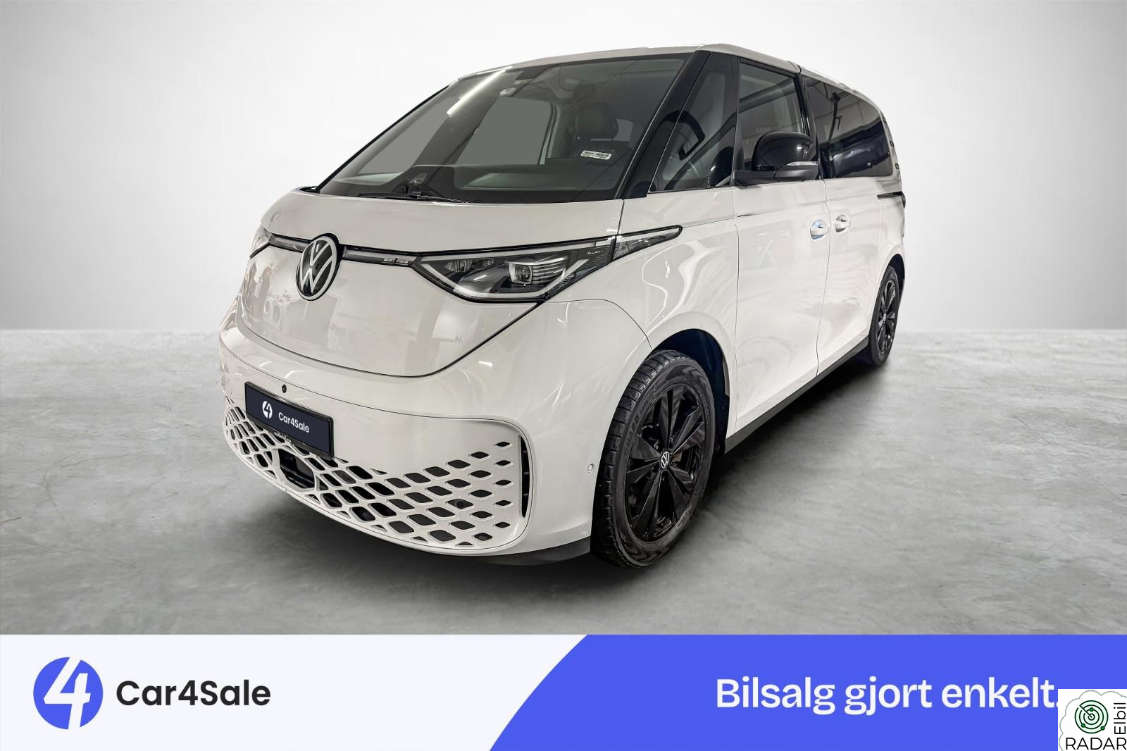 VOLKSWAGEN ID. BUZZ PRO 150 KW PRO 77KWH 204hk/ 5 seter/ Krok/ ACC/ Matrix/ 360/ S+V